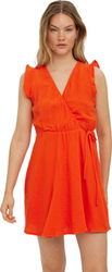 Fotoja e Fustan Vero Moda VMNATALI mVM1609, i portokalltë, S
