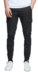 Fotoja e Pantallona Jack&Jones mJC1238, të zi, 29/32