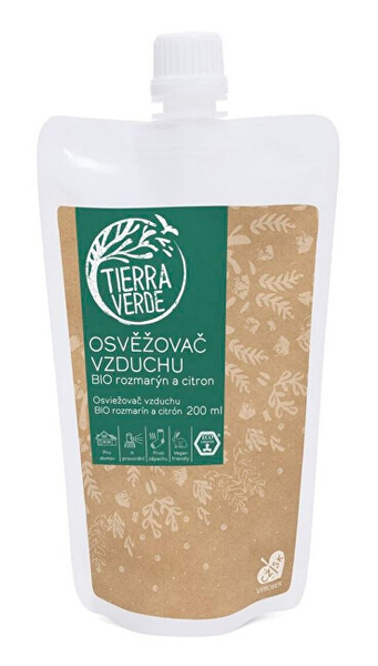 Fotoja e Rimbushje e freskuesit të ajrit Tierra Verde BIO Rosemary and Lemon z71485, 200 ml