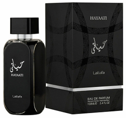 Fotoja e Eau de Parfum Lattafa Hayaati Black, 100 ml