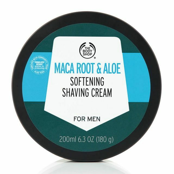 Fotoja e Krem rroje The Body Shop Maca Root & Aloe, 200 ml