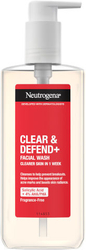 Fotoja e Xhel pastrues Neutrogena Clear & Defend+, 200 ml