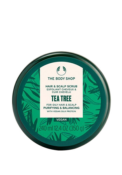 Fotoja e Skrab për skalp dhe flokë The Body Shop Tea Tree Purifying & Balancing, 240 ml