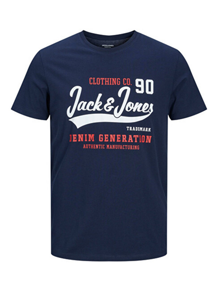 Fotoja e Maicë Jack&Jones mJC1254 JJELOGO Regular Fit, e kaltër, XXL