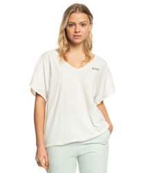 Fotoja e Maicë Roxy TWILIGHT Loose Fit WBK0 mRX3743, e bardhë, L