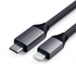 Fotoja e Kabllo karikimi Satechi USB-C - Lightning, e hirtë (Apple MFi certified), Picture 1