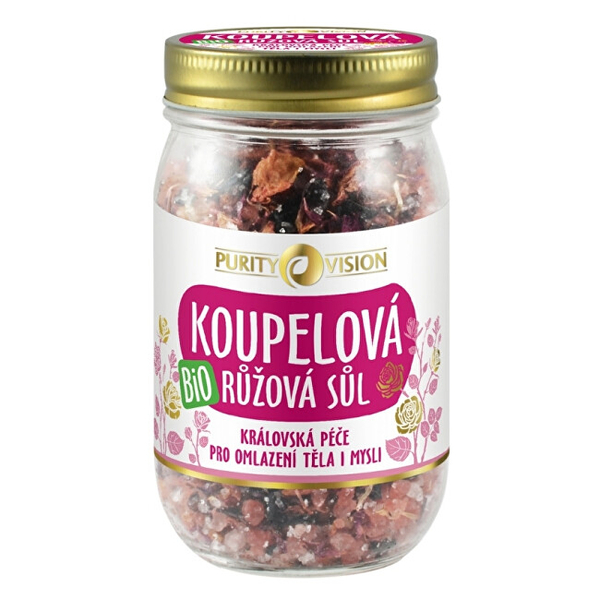 Fotoja e Kripë për vaskë Purity Vision Bio Pink kDKR10462, 400 g