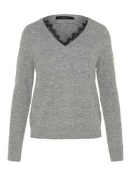 Fotoja e Triko VERO MODA VMIVA Relaxed Fit mVM1695, e hirtë, L