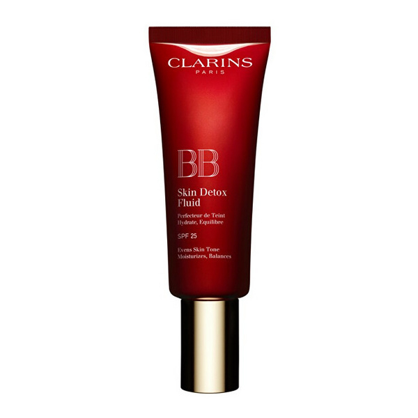 Fotoja e Krem pudër Clarins BB SPF 25 (Skin Detox Fluid), 01 Light, 45 ml