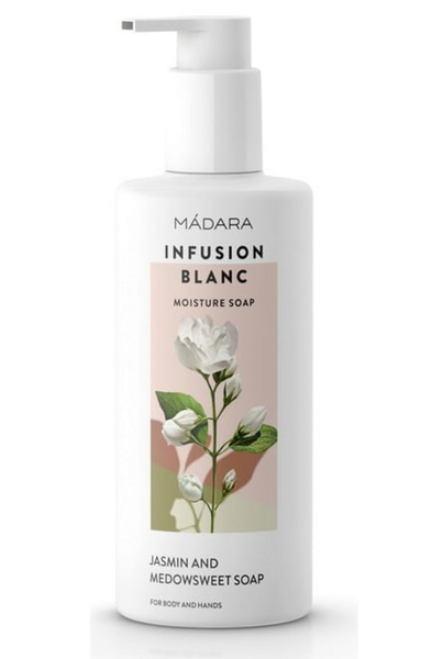 Fotoja e Sapun i lëngshëm për trupin dhe duart MÁDARA Infusion Blanc, 300 ml