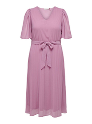Fotoja e Fustan Only Carmakoma CARCELINA Regular Fit mOC0271, rozё, 3XL