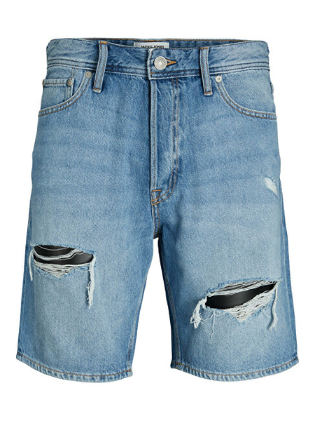 Fotoja e Pantallona të shkurtra JACK&JONES JJICHRIS Relaxed Fit mJC1546, të kaltër, XXL