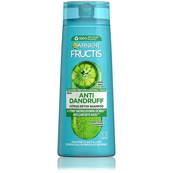 Fotoja e Shampo për flokë të yndyrshëm dhe me zbokth Garnier Fructis Antidandruff kDKR10531, 250 ml