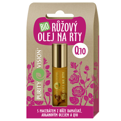 Fotoja e Vaj për buzë Purity Vision Pink Bio Q10, 10 ml