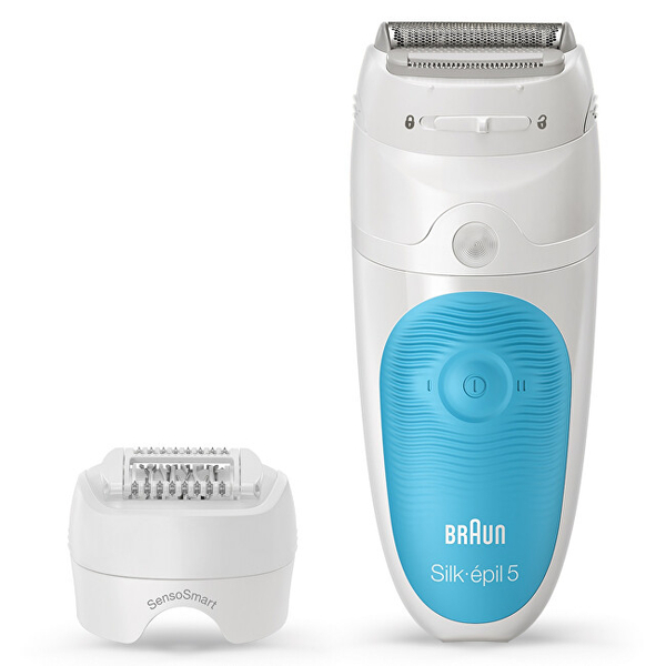 Fotoja e Epilator Braun Silk-épil 5-605, i kaltër