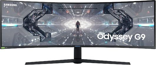 Fotoja e Monitor Samsung Odyssey G9, 49", 5120 x 1440, i zi