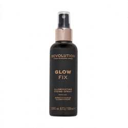 Fotoja e Fiksues për grim Revolution Glow Fix Illuminating Fixing Spray, 100 ml