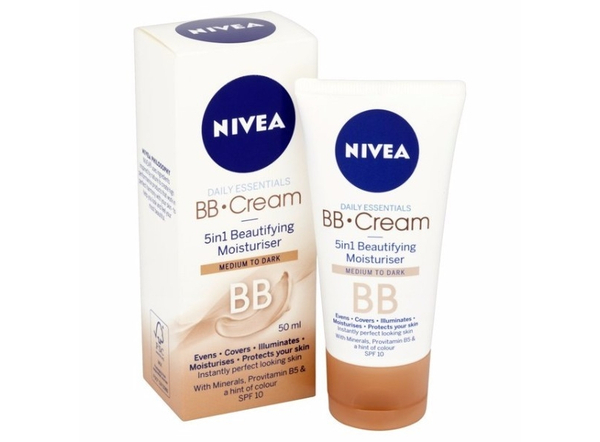 Fotoja e Krem pudër BB Nivea Visage, Medium to Dark, 50 ml