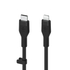 Fotoja e Kabllo silikoni Belkin Boost Charge USB-C - Lightning, 1m, e zezë, Picture 3