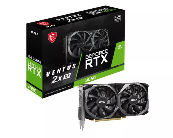 Fotoja e Kartelë grafikeMSI GeForce RTX 3050 VENTUS 2X XS 8 GB OC