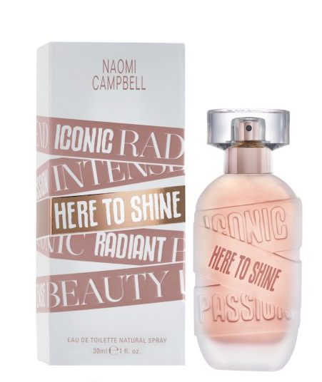 Fotoja e Eau de Toilette Naomi Campbell Here To Shine, 30 ml