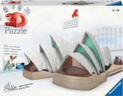 Fotoja e Puzzle Ravensburger - Sydney Opera House (Night Edition), 3D, 216 copë