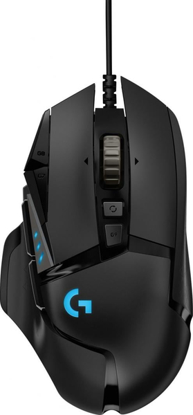 Fotoja e Maus Logitech G502 Hero, i zi