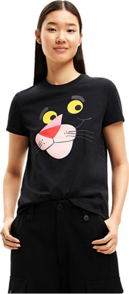 Fotoja e Maicë Desigual Hello Pink Panther 22WWTK662000, S