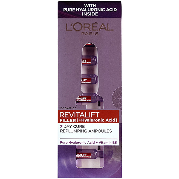 Fotoja e Ampula për fytyrë Loreal Revitalift Filler 7 x 1.3 ml