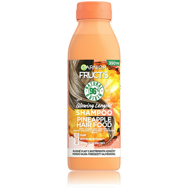 Fotoja e Shampo ndriçuese për flokë të gjatë Garnier Pineapple Hair Food, 350 ml