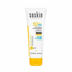 Fotoja e Krem mbrojtёs ndaj diellit Soskin Paris, SPF 50+, 125 ml