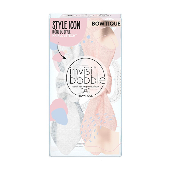 Fotoja e Aksesor për flokë Invisibobble Bowtique Duo Nordic Breeze Summer Lemming Go