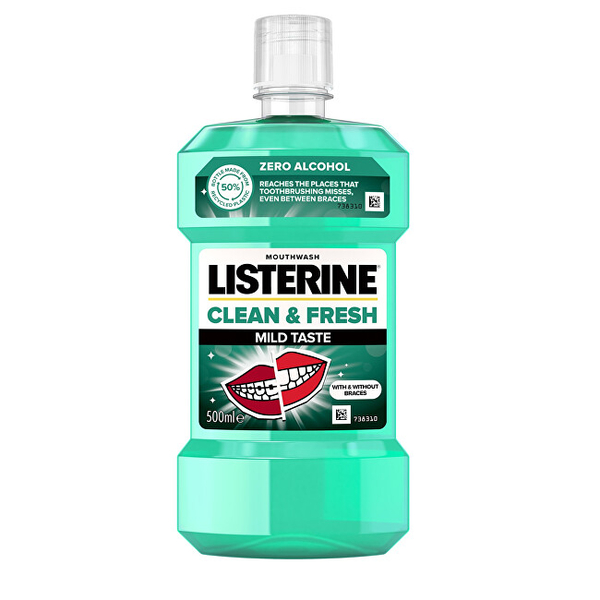 Fotoja e Shpëlarës goje Listerine Clean & Fresh 500 ml