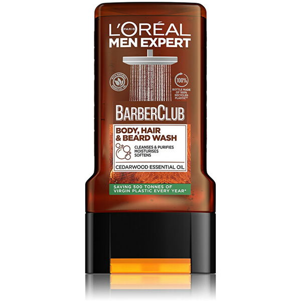 Fotoja e Xhel dushi për trup dhe flokë L´Oréal Paris Men Expert Barber Club, 350 ml