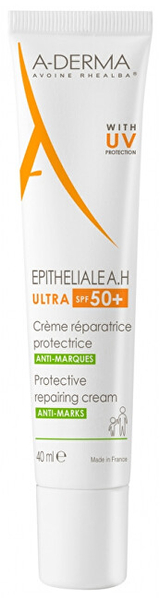 Fotoja e Krem mbrojtës dhe rinovues për lëkurë A-Derma SPF 50+ Epitheliale AH Ultra, 40 ml