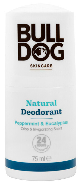 Fotoja e Deodorant natyral Bulldog (Natural Deodorant Peppermint & Eucalyptus Crisp & Invigorating Scent), 75 ml