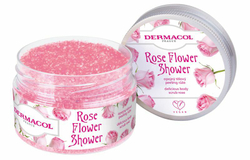 Fotoja e Scrub trupi Dermacol Rose Flower Care (Delicious Body Scrub Rose), 200 g