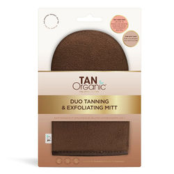 Fotoja e Dorashkë piling për trup Tan Organic Duo Tanning & Exfoliating Mitt