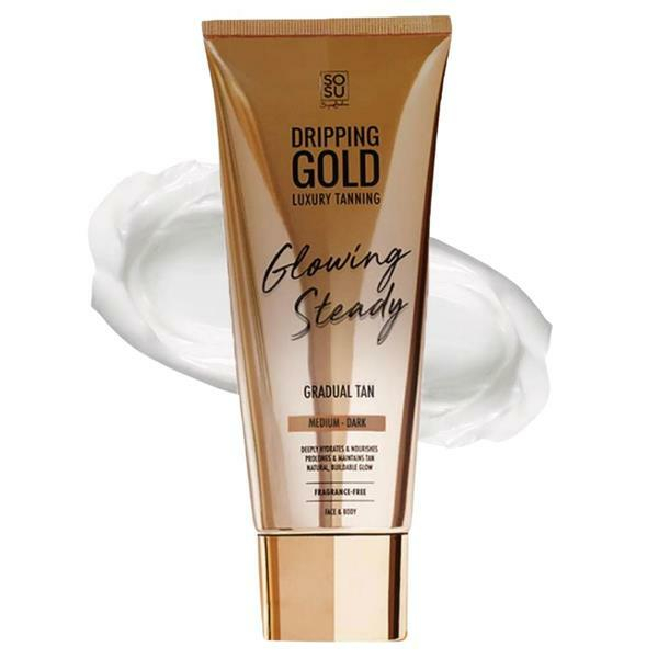 Fotoja e Krem vetë nxirës SOSU by Suzanne Jackson Gold Glowing Steady, 200 ml