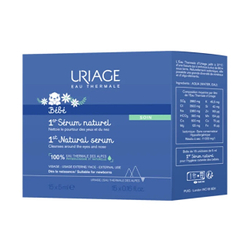 Fotoja e Ujë termal Uriage 1st Natural Serum Bebe, 15 x 5 ml