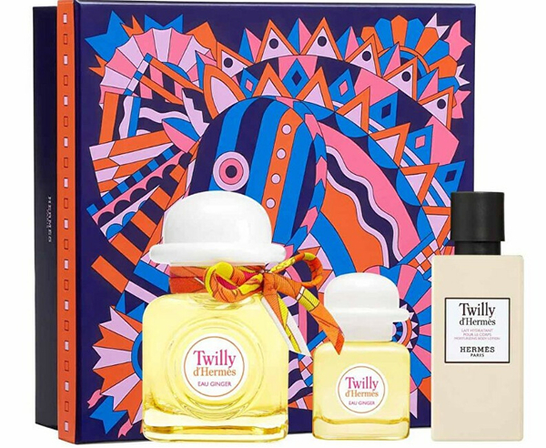 Fotoja e Set Eau De Parfum Hermes Twilly Eau Ginger - Eau De Parfum 50 ml + Eau De Parfum 7.5 ml + losion trupi 40 ml