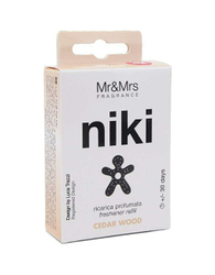 Fotoja e Kukulla aroma për veturë Mr&Mrs Fragrance Niki Cedar Wood pMRS083