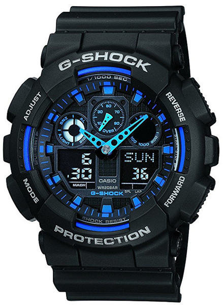Fotoja e Orë dore Casio G/G Shock GA-100-1A2ER, man