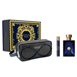 Fotoja e Set me aroma Versace Pour Homme Dylan Blue, EDT 100 + 10 ml + çantë