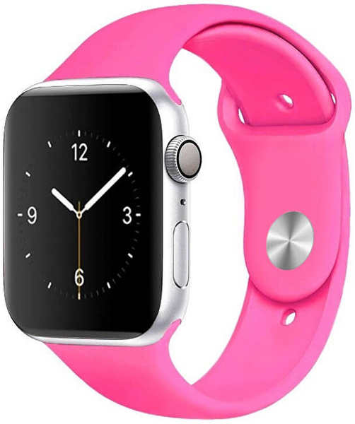 Fotoja e Rrip për orë të mençur 4Wrist Apple Warch 38/40 mm - S/M, rozë barbie