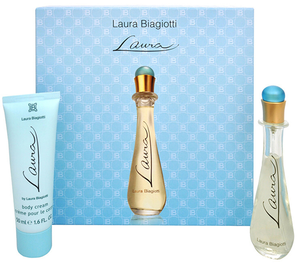 Fotoja e Set Laura Biagiotti Laura, sprej Eau de Toilette 25 ml + krem trupi 50 ml