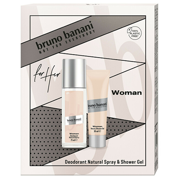 Fotoja e Set për trup Bruno Banani Woman, deodorant 75 ml + xhel dushi 50 ml