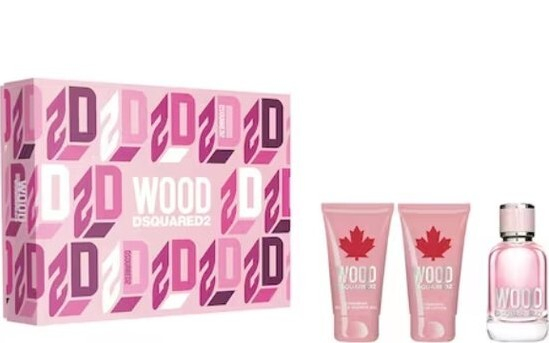 Fotoja e Set për trup Dsquared Wood, EDT 50 ml + xhel dushi 50 ml + losion trupi 50 ml