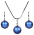 Fotoja e Set Levien Pearl Iridescent Dark Blue, Picture 1