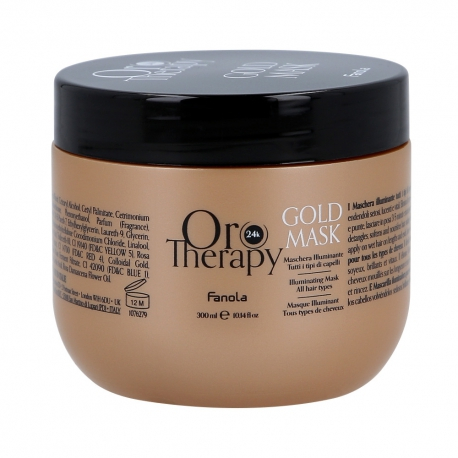 Fotoja e Maskë për flokë Fanola Oro Therapy Gold Mask, 300 ml